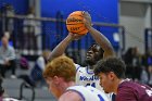 MBBall vs Sprinfgfield  Wheaton College Men’s Basketball vs Springfield College. - Photo By: KEITH NORDSTROM